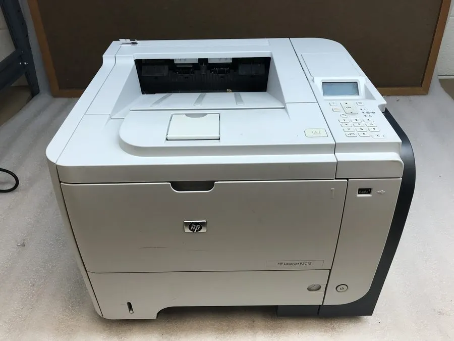 Лазерный принтер HP LaserJet P3015 Monochrome Laser Printer USB Network Workgrou