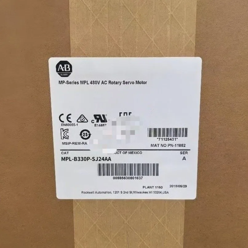 Серводвигатель Allen Bradley MPL-B330P-SJ24AA Servo Motor Best Delivey