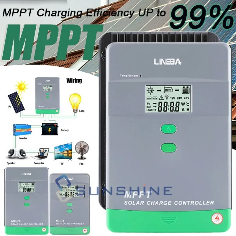 Аккумулятор Epever MPPT Solar Charge Controller 12V/24V/48V AUTO TEP Series Sola