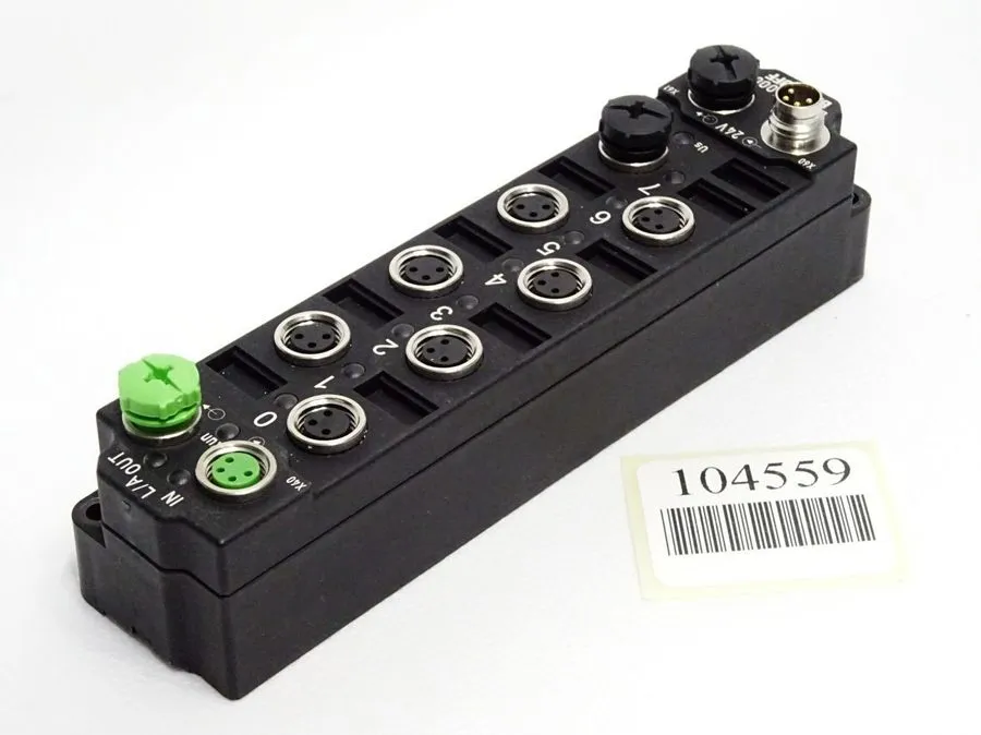 IIoT-устройство Beckhoff EP1018-0001 EtherCAT Box 8-Ch 24V DC DI M8 IP67