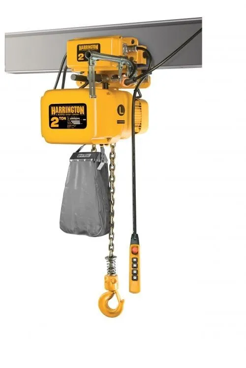 Таль HARRINGTON 2 TON ELECTRIC CHAIN HOIST, NERM020L-L-20, MOTORIZED TROLLEY
