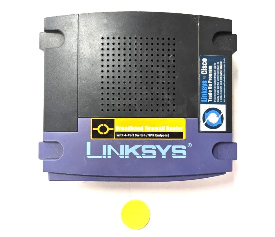 Маршрутизатор Cisco Linksys BEFSX41 Broadband Firewall Router 4-Port 10/100