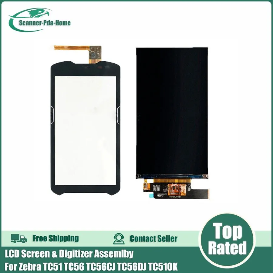 Сканер штрих-кода LCD Screen & Digitizer Assemlby для Zebra TC51 TC56 TC56CJ TC5