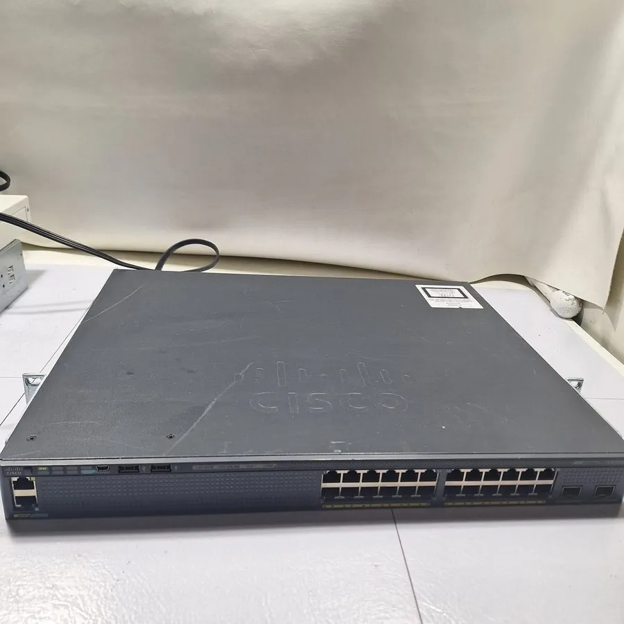 Коммутатор Cisco 2960-X Series 24 Port 370W PoE+ Switch, WS-C2960X-24PD-L