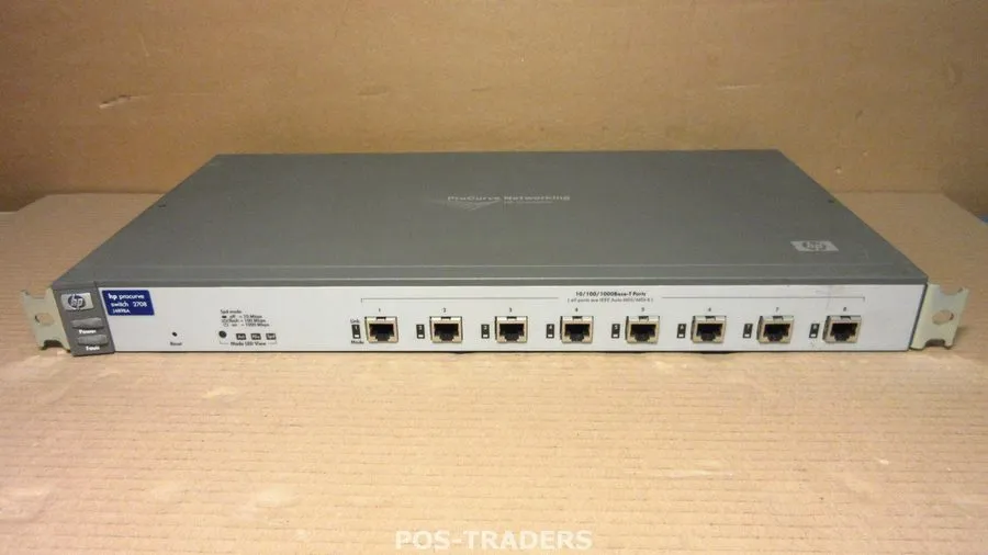 Коммутатор HP J4898A 2708 PROCURVE 10/100/1000 8-PORT AUTO-MDIX 1U SWITCH