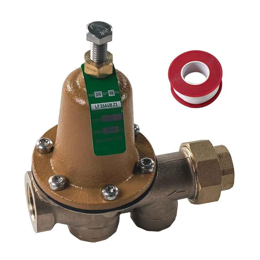 Клапан LF25AUB-Z3 1" Water Pressure Reducing Valve Pressure Regulator 25-75 PSI