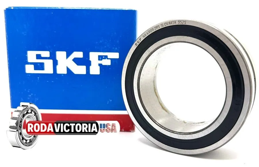 Подшипник SKF NA4909 2RS MACHINED NEEDLE ROLLER BEARING 45x68x23mm