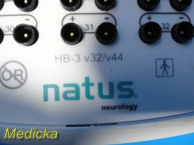 Медицинское оборудование 2016 Natus HB‑3 v32/v44 32‑Channel EEG Headbox REF 515‑ — фото лота 3