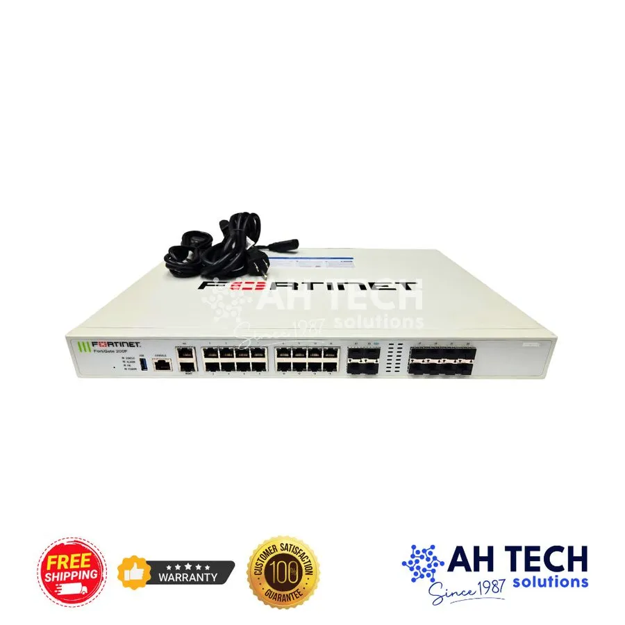 Межсетевой экран Fortinet FortiGate 200F FG-200F Firewall Appliance 1U Rackmount