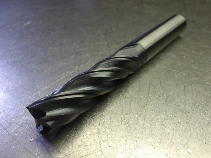 Режущий инструмент Benchmark 1" 4 Flute Carbide Stub CR Endmill .190" R 437S1002 — фото лота 1