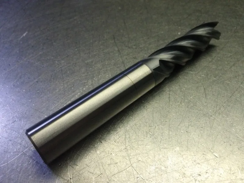 Режущий инструмент Benchmark 1" 4 Flute Carbide Stub CR Endmill .190" R 437S1002 — фото лота 2