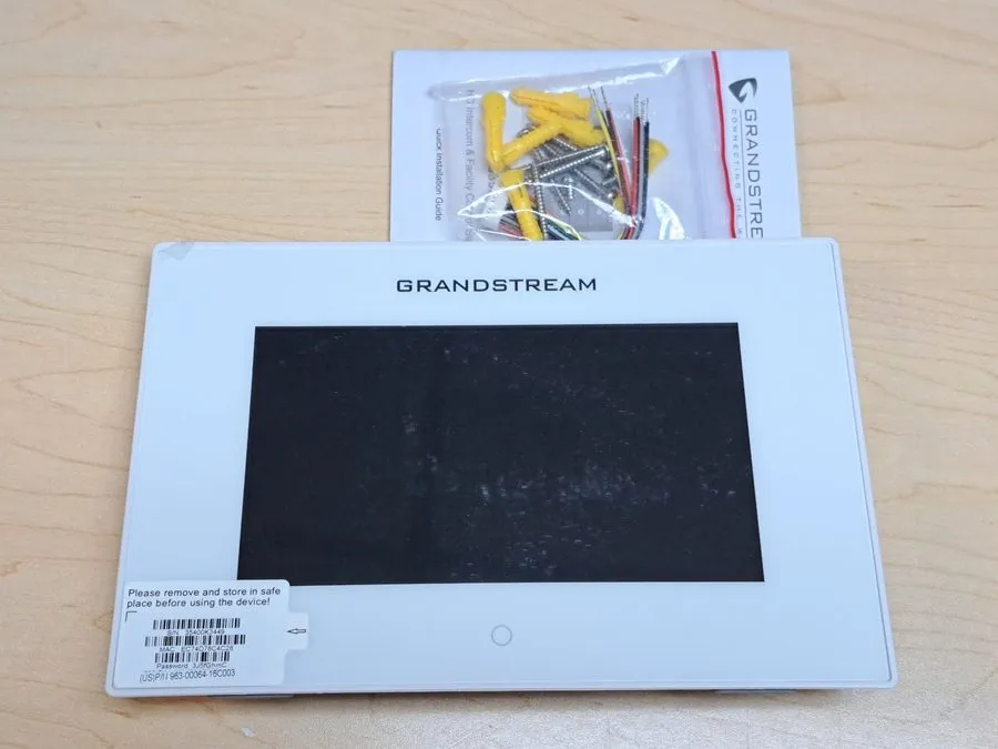 VoIP-шлюз Grandstream GSC3570 Wi-Fi Touchscreen IP Video Intercom