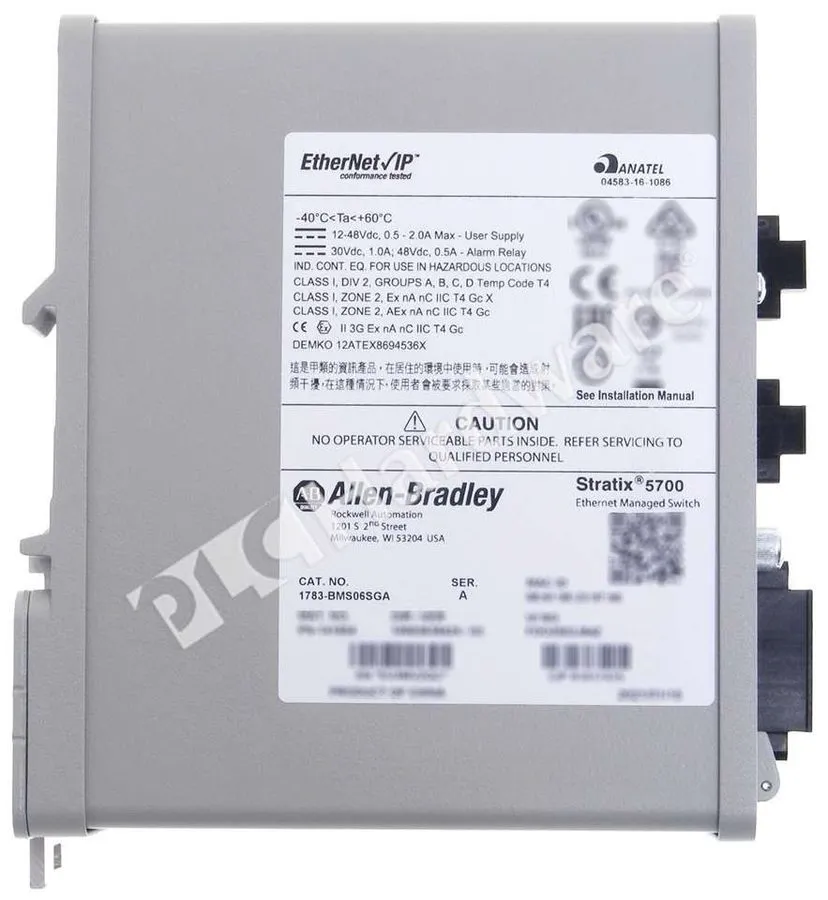Коммутатор Surplus Pre-owned Allen Bradley 1783-BMS06SGA /A Stratix 5700 6-Port 