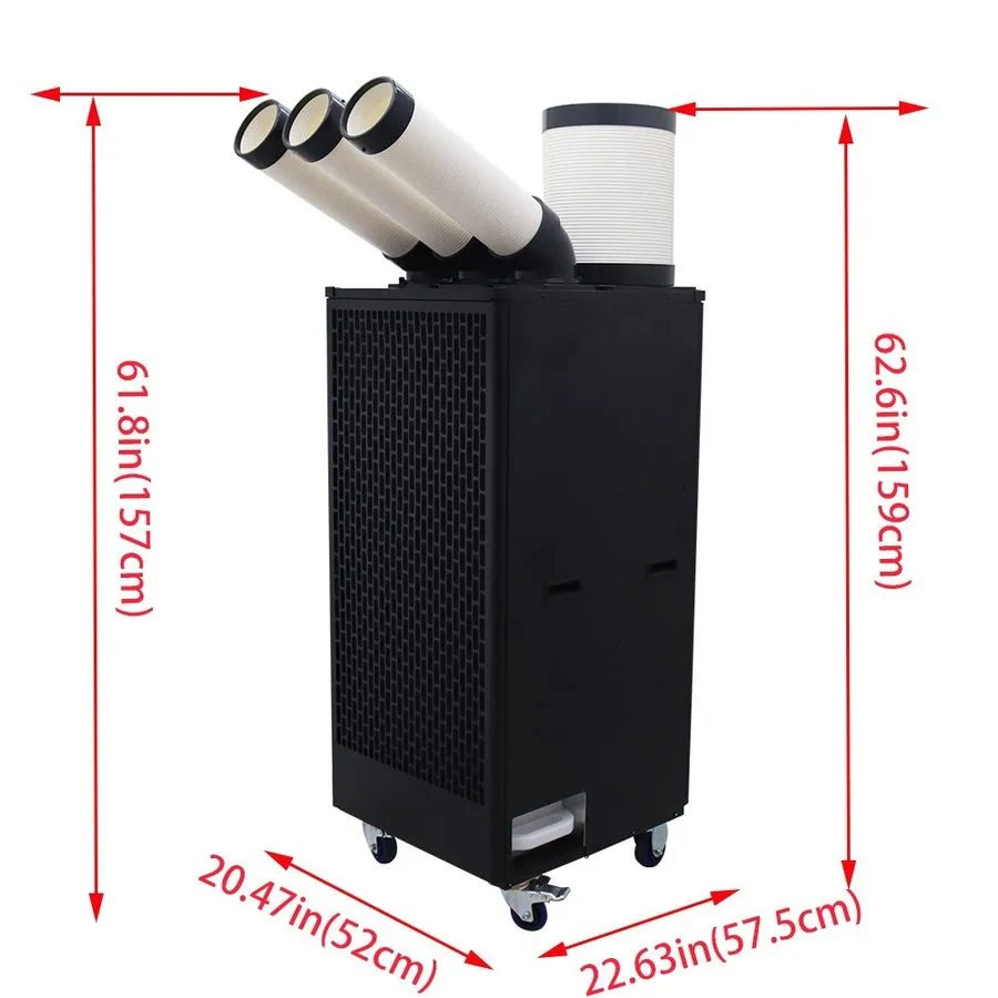 Кондиционер Industrial Air Conditioner 3 Tubes Spot Cooler Air Conditioner 22500