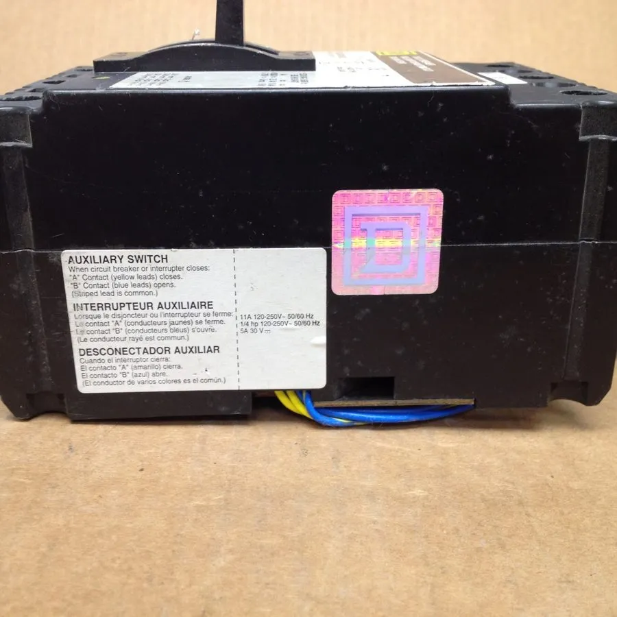 Автоматический выключатель Square D FAL34100 Circuit Breaker 100A 3-Pole 480V AC