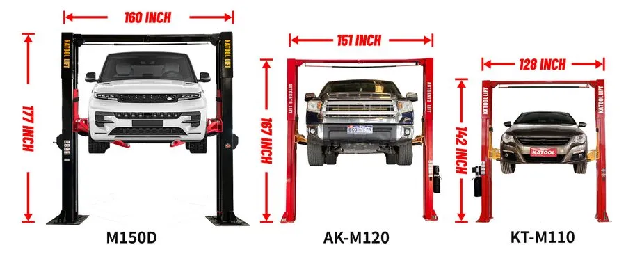 Автоподъёмник KT-M110 Two Post Lift Auto lift Car lift 11000lb Auto Truck Hoist 