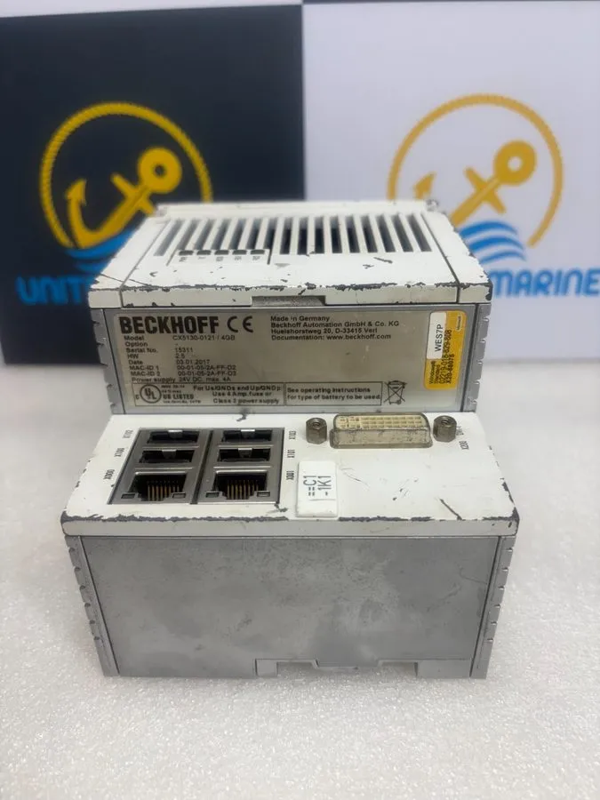 Beckhoff Cpu Cx5130-0121 / 4Gb 24VDC.4A