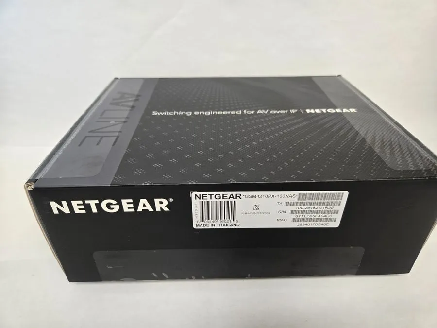 Коммутатор NETGEAR M4250-8G2XF-PoE+ Fully Managed 8-Port Switch 10G SFP+ GSM4210
