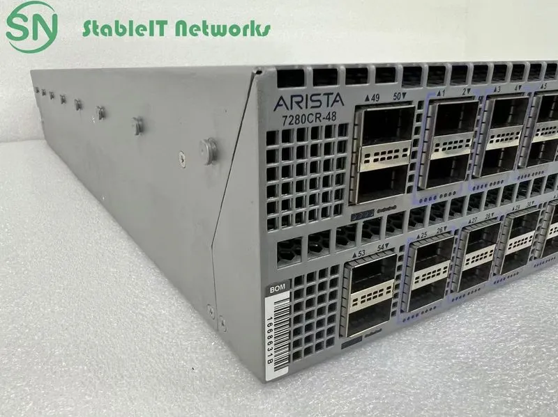 Коммутатор Arista DCS-7280CR-48-F 48x QSFP28 100Gb 8x QSFP+ 40Gb Ethernet Switch — фото лота 4