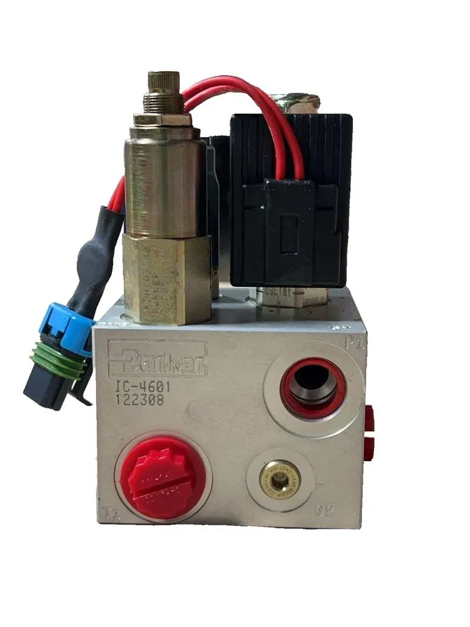 Пневмоклапан Parker Valve Manifold Solenoid Block IC-4601 122308 Hydraulic Pneum