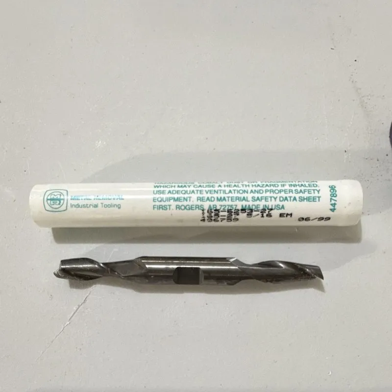 Режущий инструмент Metal Removal 5/16" Solid Carbide End Mill Double End 2-Flute — фото лота 3