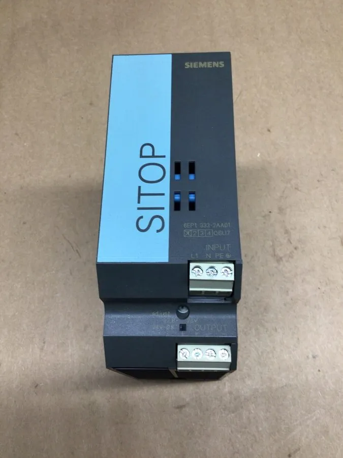Блок питания Siemens 6EP1 333-2AA01 SITOP SMART 1AC/24VDC/5A Power Supply
