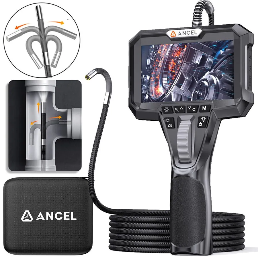 Видеоэндоскоп 5.25ft Dual Lens Camera Borescope Industrial Inspection Endoscope