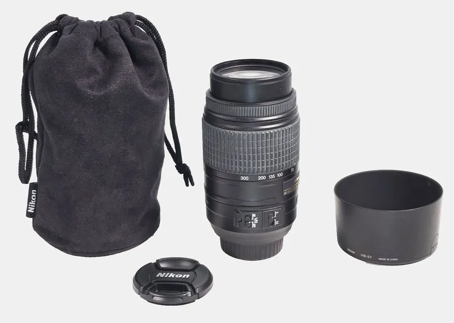 Объектив Nikon Lens AF-S DX NIKKOR 55-300mm f 4.5-5.6G ED VR