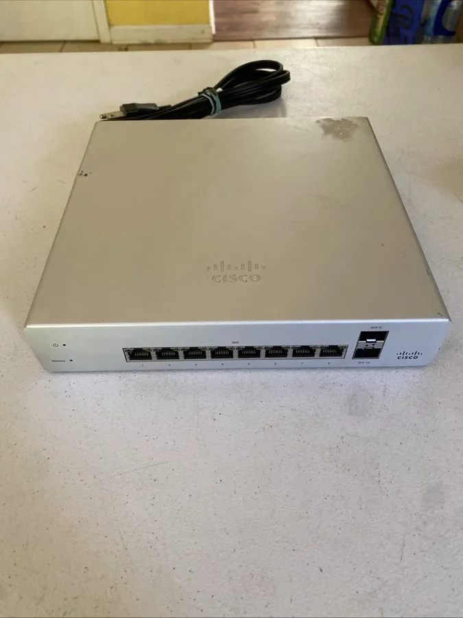 Коммутатор Cisco Meraki MS220-8-HW 8-Port Gigabit Cloud-Managed Switch
