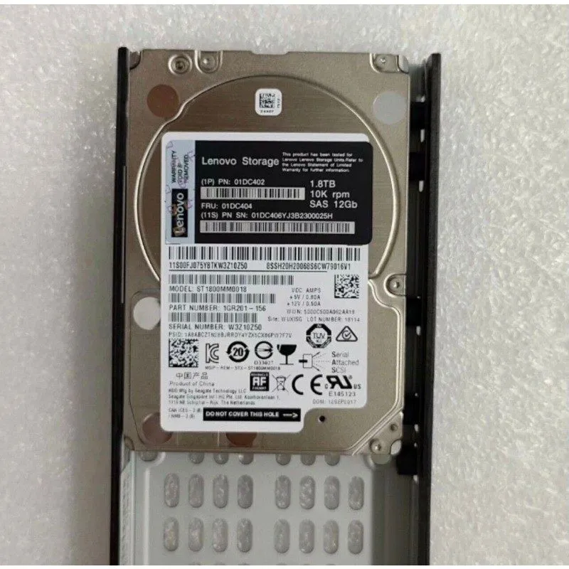 Жёсткий диск Lenovo 1.8TB 01DC406 01DC402 01DC404 10K SAS 12Gb/s 64MB Cache HDD 