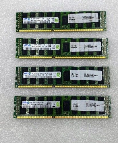 Модуль памяти Samsung M393B2K70DMB-YH9 16GB DDR3L-10600R ECC RDIMM — фото лота 2