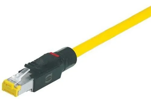 Разъём HARTING 09451511560 10G RJ45 plug Cat6, 8p IDC straight 09 45 151 1560