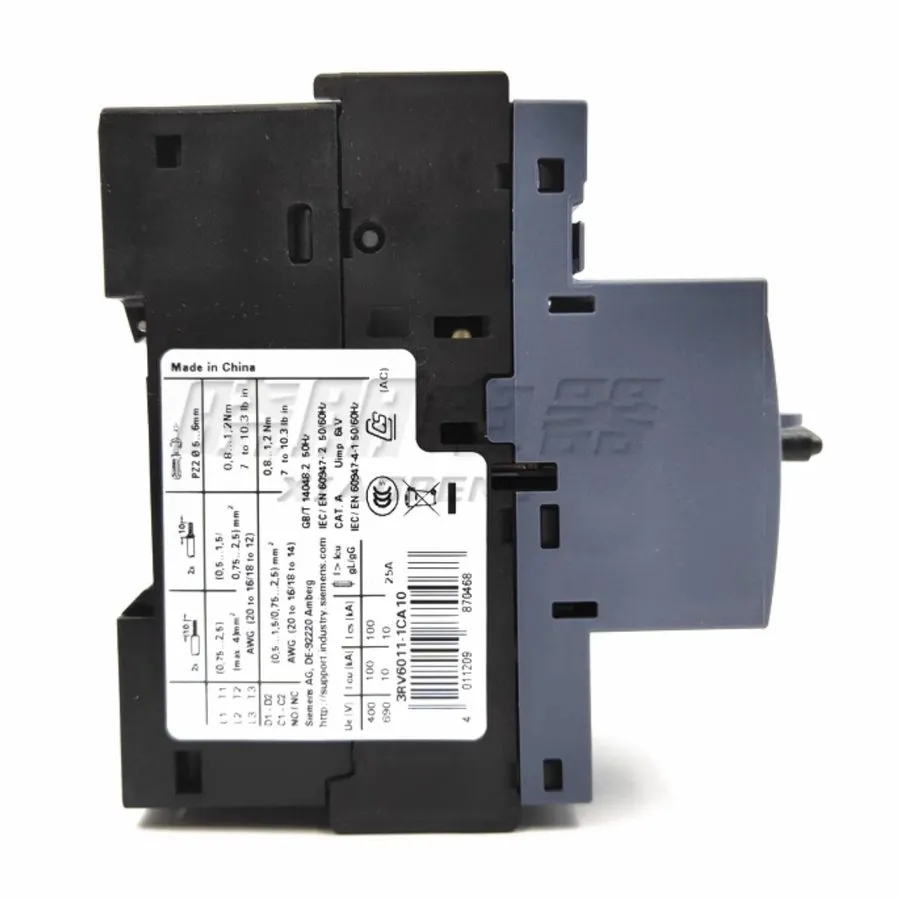 Автоматический выключатель Siemens Motor Protection Circuit Breaker 3RV6011-1CA1