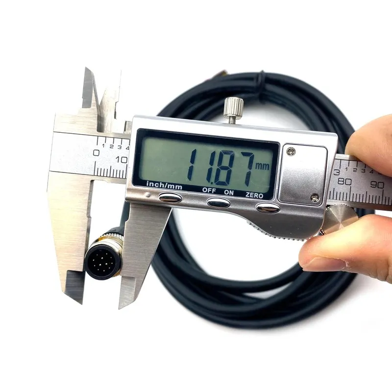 Датчик 6.56Ft M12 Connector Cable A Code Straight Male to Female Plug Socket 4Pi — фото лота 2