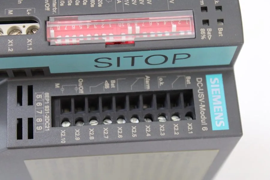 Блок питания Siemens 6EP1931-2DC21 SITOP DC UPS Module 24VDC 6A Power Supply