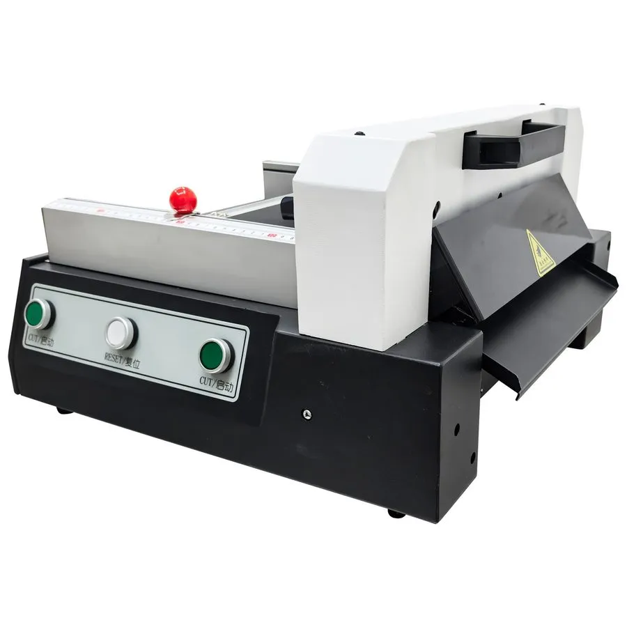 Резак для бумаги 320mm/12.6in Desktop Electric Paper Cutter Guillotine Paper Tri — фото лота 2