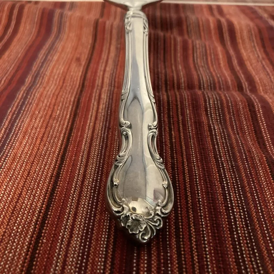 Сервер VTG Alvin PIROUETTE Pie Cake Server Sterling Silver Handle SS Blade10 5/8 — фото лота 1
