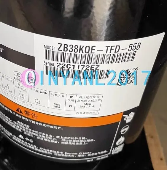 Компрессор Emerson Copeland Valley Wheel Compressor ZB38KQE-TFD-558