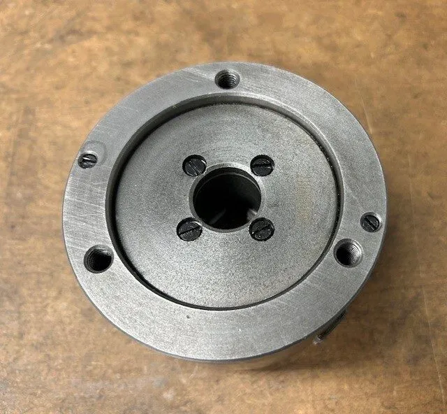 Режущий инструмент HARLINGEN 4" 4-JAW SELF-CENTER LATHE CHUCK PLAIN BACK (9713-2