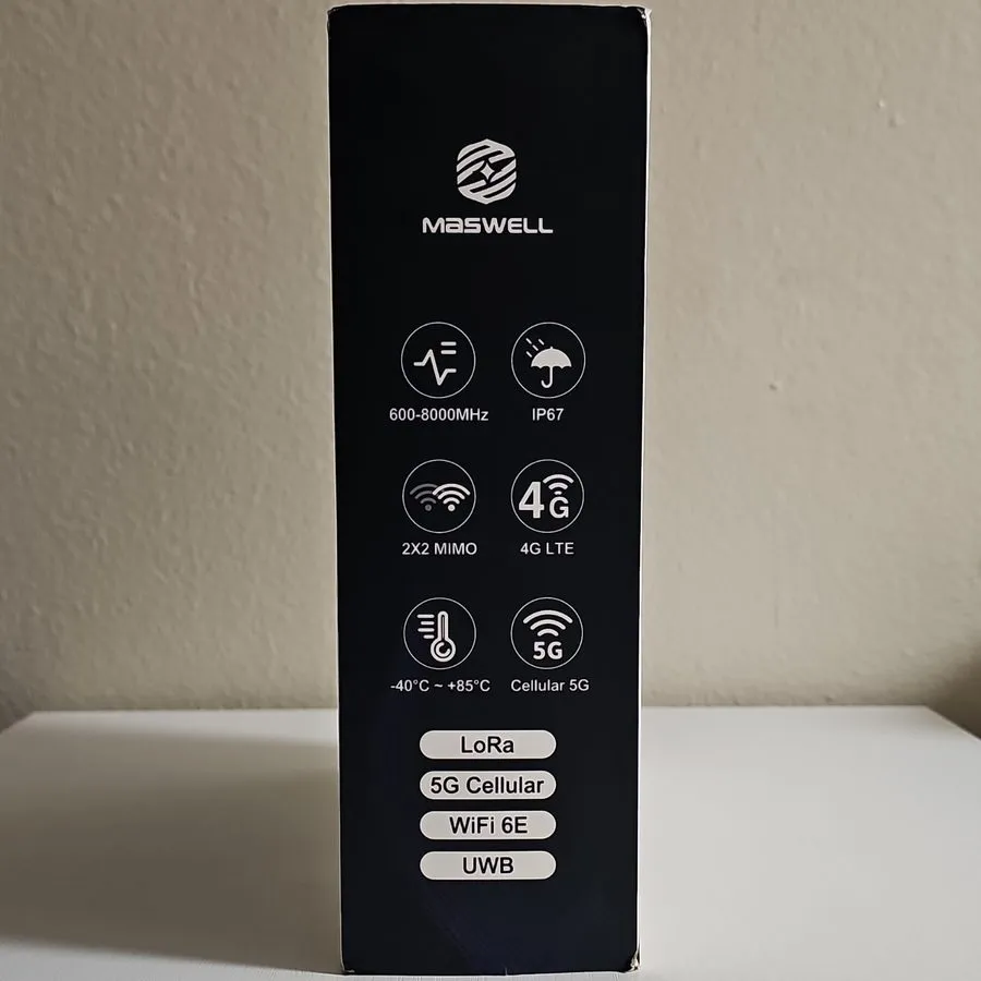 Маршрутизатор Maswell Cellular 5G Antenna Series 7.5dBi 600-8000MHz IP67 TS9 Rou