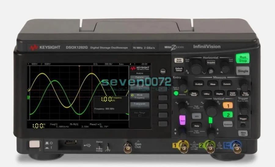 Генератор сигналов KEYSIGHT DSOX1202G 70 MHZ Digital Oscilloscope