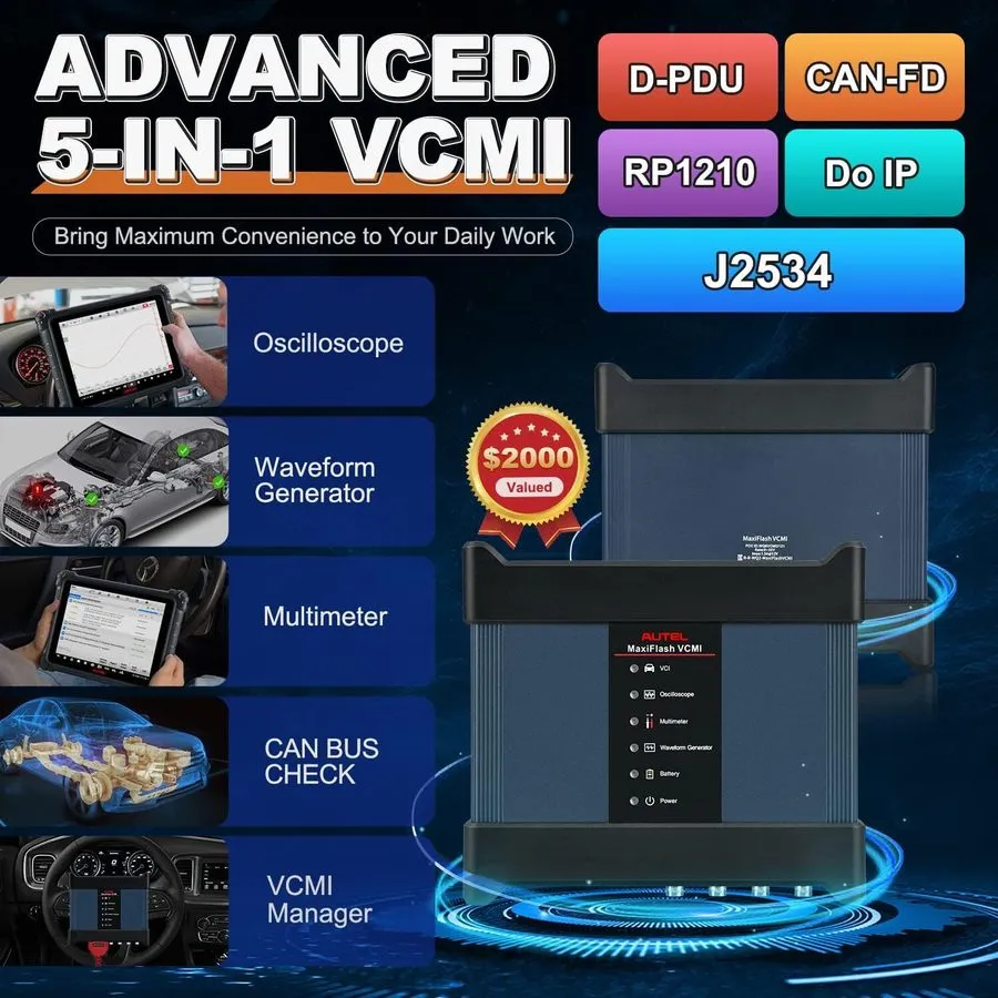 Диагностический сканер 2026 Autel MaxiSys Elite II PRO As MS919 Diagnostic Scan