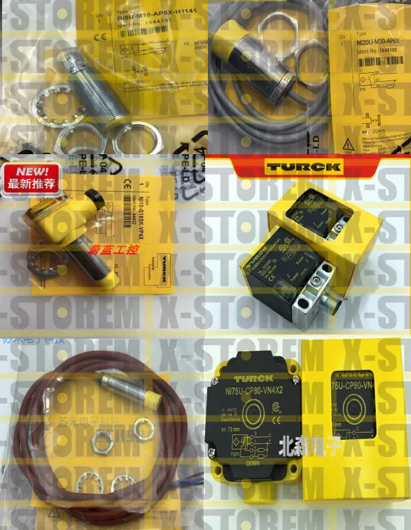 Датчик приближения TURCK Ni8U-M12E-VP4X-H1141 PROXIMITY SWITCH SENSOR