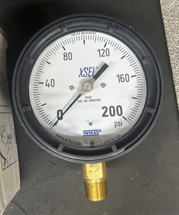 Трубопроводная арматура WIKA 200 PSI 4-1/2 INCH GAUGE IN BOXES PN/ 9834389 1/2 N