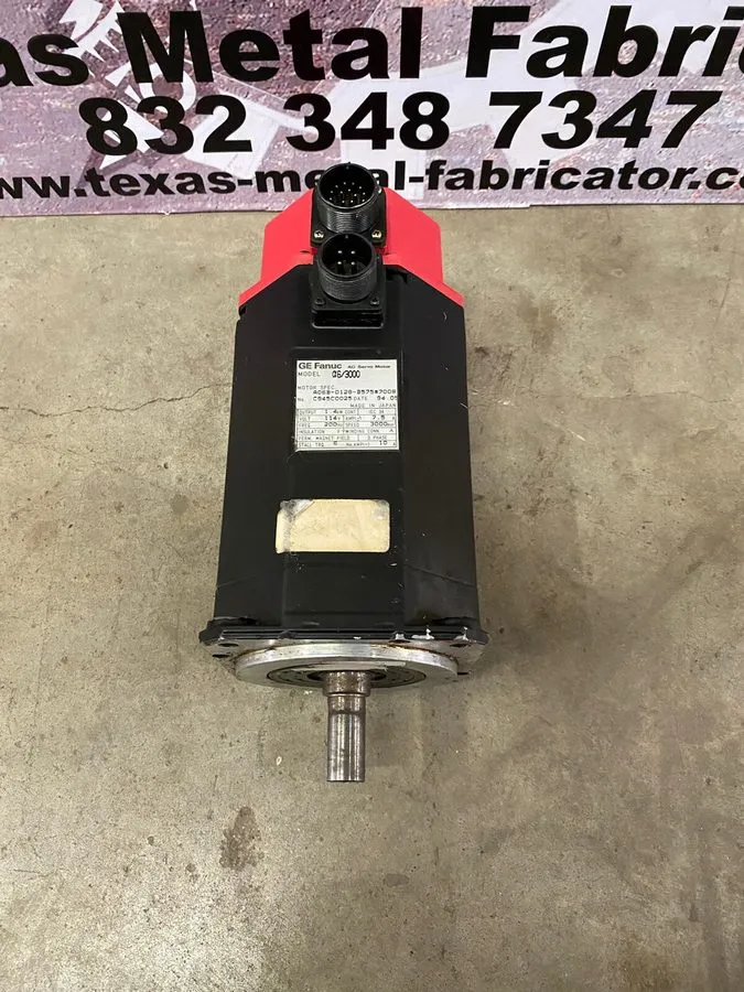 Серводвигатель Fanuc a6/3000 AC Servo Motor A06B-0128-B577#7076 1.4 kW, 114 V Mo