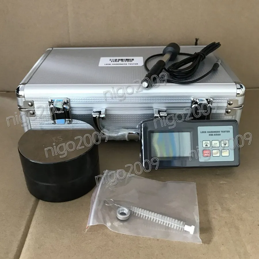 Твердомер HM-6560 Leeb Hardness Meter Tester 200-900 HLD Metals Durometer D Type