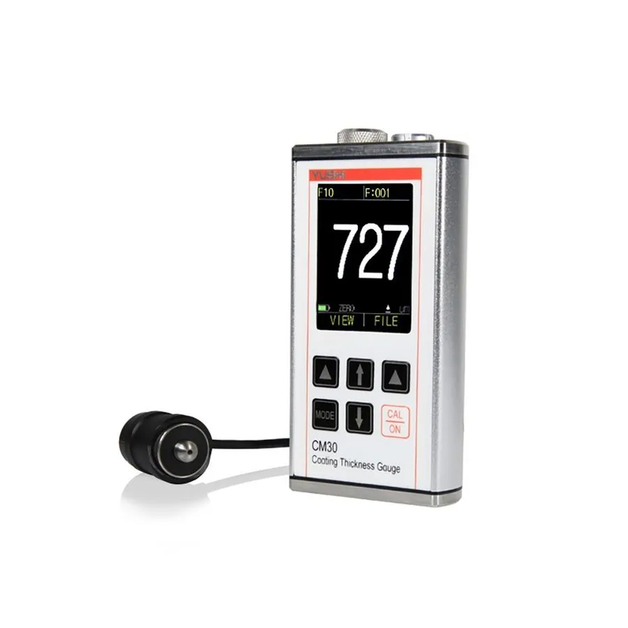 Толщиномер YUSHI CM30FN Digital Coating Thickness Gauge NDT Test Meter Range 0-1 — фото лота 1