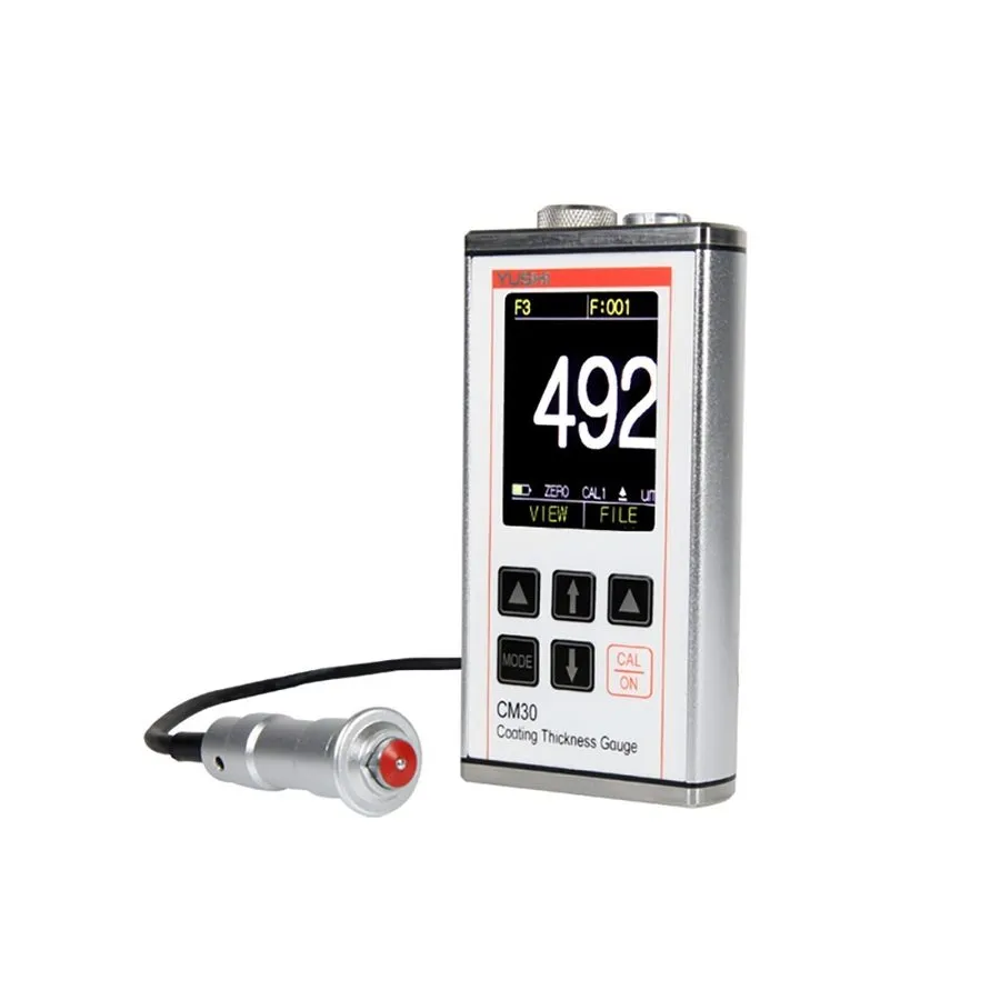 Толщиномер YUSHI CM30FN Digital Coating Thickness Gauge NDT Test Meter Range 0-1 — фото лота 2