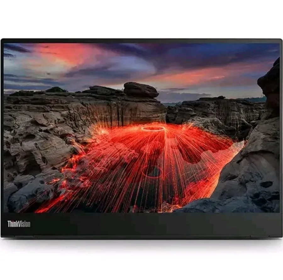 Монитор Lenovo ThinkVision M14t Gen2 14" IPS Touch Portable USB-C Monitor (63FDU — фото лота 1