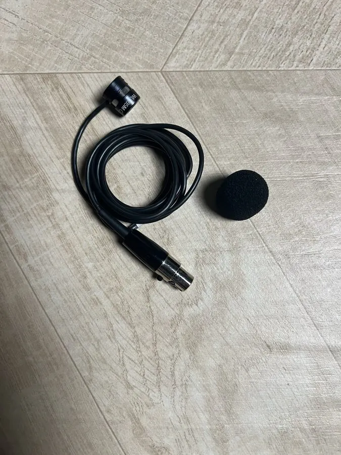 Микрофон Shure WL185m Cardioid Lavalier Microphone with TA4F Connector Black